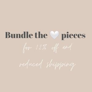 Bundle 3 🤍 for 12% off and 9.99 shipping